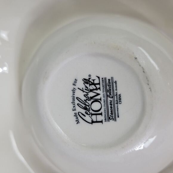 Celebrating Home‎ Stoneware Collection Chip & Dip Grape Platter - Picture 6 of 7